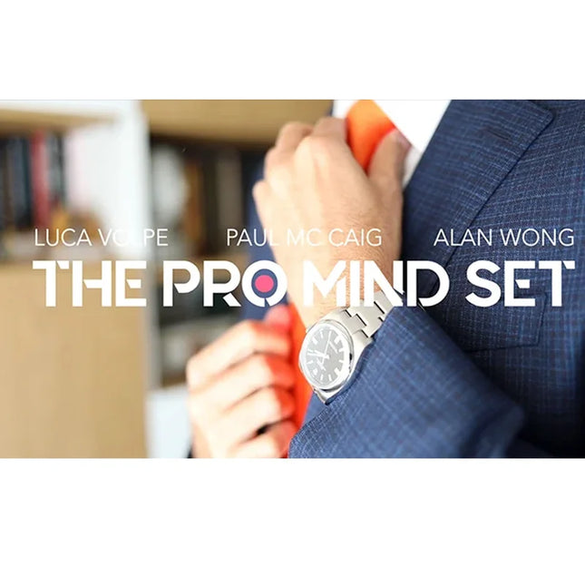 The Pro Mind Set (Gimmicks) by Luca Volpe Mentalism,Bizarre Psychokinesis Magic Tricks Illusions Close up Magic Props Magician