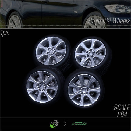 SpeedCG Model 1:64 Wheel Tire Diameter 12/11.4/11/10.5/10/9.4mm Car Model Modified Accessories Tires