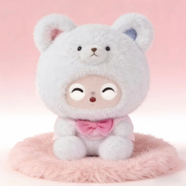 Cute posture gift giving early education AI plush toy birthday gift GPT interactive toy dialogue intelligent companionship