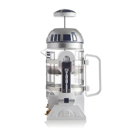 Star Wars R2-d2 960ml Moka Hand Coffee Maker Cartoon Robot Office Home Manual Thermal Stainless Steel Pressing Mini Coffee Pot