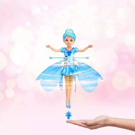 Children's Flying Doll Dancing Simulation Helicopter Gesture Induction Machine Rotating Flying Toy Luminous Toy Gift