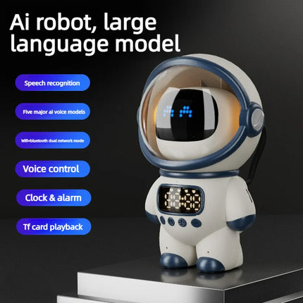Smart AI Toy, WiFi & Bluetooth Speaker, Chinese-English Communication & Encyclopedia Q&A, an Excellent Teacher for Kids' Growth