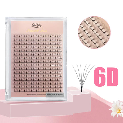 Goddess Premade Volume Fans 4D 5D 6D 7D 8D 10D 12D 14D 16D 20D Individual Lashes Extension Pointy Stem 320 Fans  Faux Mink