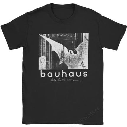 Bela Lugosi's Dead Horror Post Punk 80s Bauhaus T-Shirts for Men Funny Cotton Tees Short Sleeve T Shirts New Arrival Tops