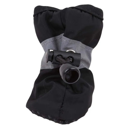 New 4pcs Pet Dog Shoes Anti-slip Rain Snow Boot Thick Warm For  Small Cats Dogs Puppy Dog Socks Booties