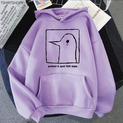 Goodnight Punpun Hoodie Women Harajuku Graphic Kawaii Hoodies Unisex Anime Manga Cartoon Oyasumi Punpun Pullover Sweatshirts