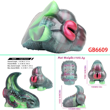 GEEBA Lifelike Blue Dragon Butt Silicone Male Masturbator Pocket Pussy Onahole Artificial Vagina Stroker For Man Adult Toys Shop