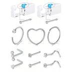 Geometric / Nose Rings & Studs / Face|20G 0.8mm|Set 3