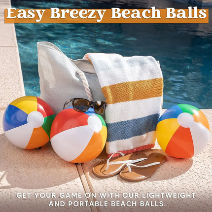 5/10Pcs Inflatable Beach Balls Pool Toys for Party Supplies Decorations Adults Kids Summer Water Games Beachball Floating Toy
