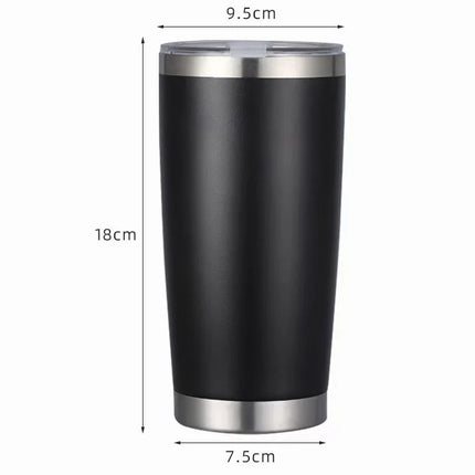 20 oz Thermal Water Bottle Keep Cold and Hot Water Bottle Thermos for Water Tea Coffee Vacuum Flasks Stainless Steel Thermos Bot