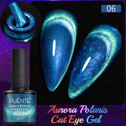 7.5ML Amber Moonlight Cat Magnetic Gel High Glossy Luxury Coffee Series Cat Eye Gel Soak Off UV Semi-Permanent Nail Art Varnish