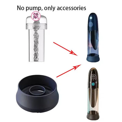 Electric Penis Pump Water Bath Penis Massage Enlarger Enlargement Vacuum Pump Sex Toys for Men Masturbator Penile Bigger Trainer