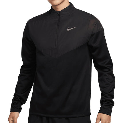 Nike Official Genuine Autumn New Men's Knit Running Patchwork Warm Long-Sleeve FZ1116-010