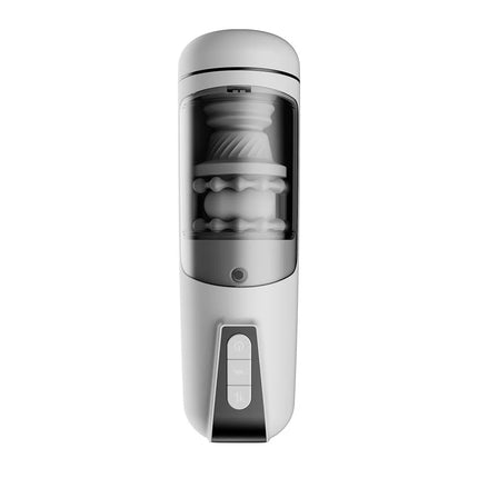 Automatic Telescopic Male Masturbation Cup Silicone Vagina Vibrators Sex Toys Sucking Deep Throat Masturbator 18