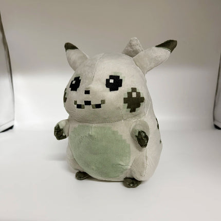 Pokemon Original Anime Pikachu 30th Anniversary Plush Doll Pixel Style Pikachu Peluche Plush Peripheral Dolls Boy Gift