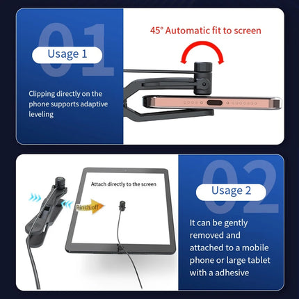 Phone Screen Auto Clicker Device Physical Simulation Finger Click Continuous Auto Point Device Universal for Live Broadcast