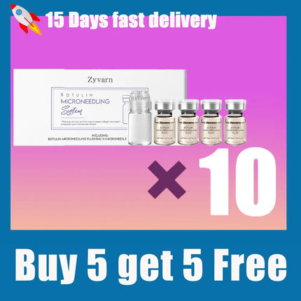 Anti AGE Korean Aesthetics Laboratory New Generation Microcrystalline Essence Beauty and Skincare Renewal 4*5ML with Roller Tool