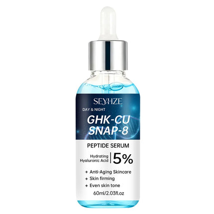 SEYHZE Blue Copper Peptide Essence Liquid 40ml/60ml Skin Tightening Lifting Uniform Skin Tone Deep Hydration Oil Control Moistur