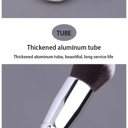 15 Pcs Makeup Brush Set Cosmetic Brushes Makeup Brushes Goat Hair for Eyebrow Eyeshadow Foundation Travel Portable with Pouch