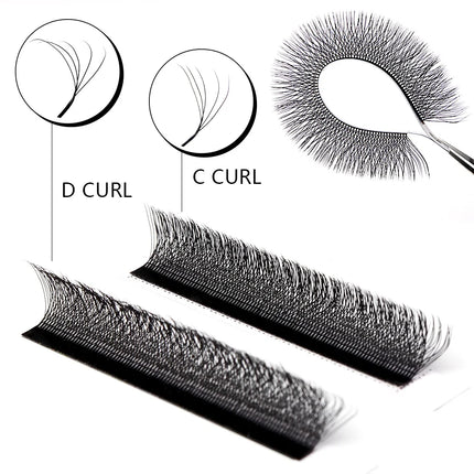 Befer Cilios YY/3D/4D/5D/6D W Shaped Fake Eyelashes Extension Technologic Fiber High Quality Soft Natural Professional Wholesale