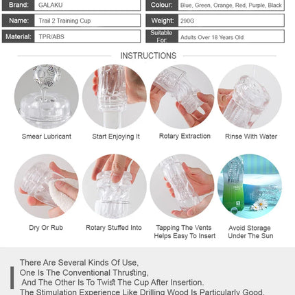 Male Masturbator Soft Pussy Sex Toys Transparent Vagina Adult Endurance Exercise Training Sex Products Vacuum Pocket Cup For Men