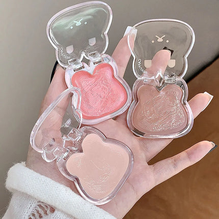 Water Gloss Cheek Cream Monochrome Blush Paste Mud Purple Orange Tint Waterproof Lip Cheek Contour Rouge Brightening Makeup Blus