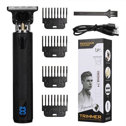 Vintage Hair Clipper Electric Hair Trimmer USB Charging Hair Cutting Machine Portable Shaver Professional Barber Men's Gifs