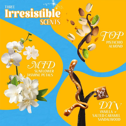 French Unisex Charm Pheromone Perfume Caramel Vanilla Special Light Perfume Fresh Lasting Charming Floral Fragranc Spray 100ml