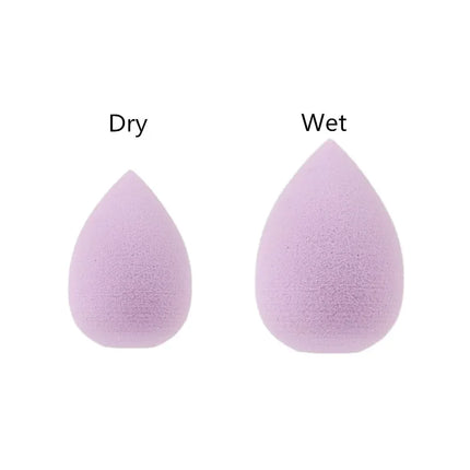 8 Pcs Mini Makeup Sponges with Storage Box - Ideal for Foundation, Cream Concealer Blending in Daily Makeup Routine