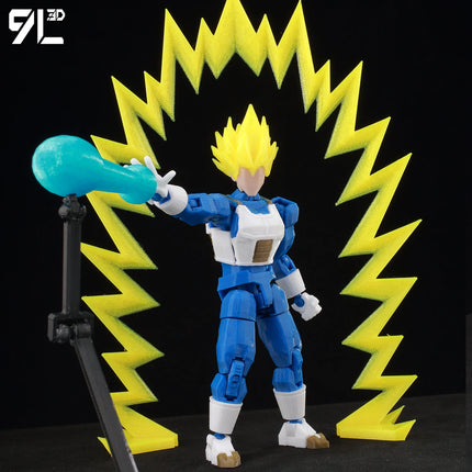 9L3D Multi-Joint Articulated Lucky13 Dummy13 Dragon Ball Goku Beerus Action Figure Boys Vegeta Gift Collectible Anime Figure Toy