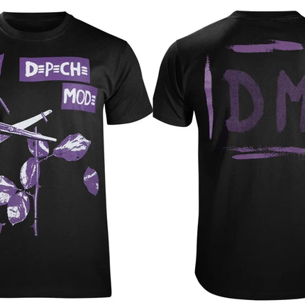Depeche Mode The Singles Tour Graphic Printed Casual Loose Short Sleeved Rock Sports T-shirts Vintage Clothing Fans Gift Unisex