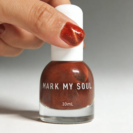 S167 Tan 10ml No  Bake Cat Eye Nail Polish quick  drying long  lasting non  peelable oily with fragrance No need for a lamp