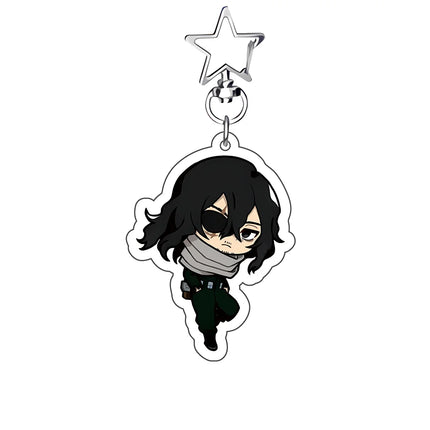 My Hero Academia Acrylic Keychain, Deku Bakugo Todoroki Charm, Boku no Hero Academia Anime Keyring, Bag Accessory, Gift