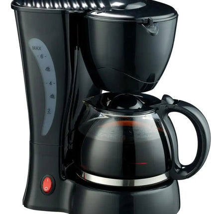 PANCERKA Modern Programmable Semi-Automatic Drip Coffee Maker 4 Cup Plastic Electric Self-Cleaning for Household Commercial Use