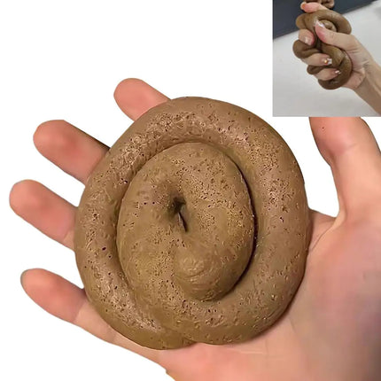 Simulated Feces Prank Props Fake Dog Poop Stress-relieving Toys Play Pranks Model Squeeze Fun Toy For April Fool's Day Gift