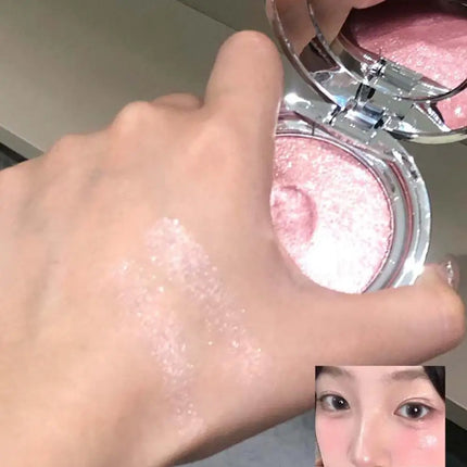 Shimmer Champagne Highlighter Mashed Potato Diamond Shiny High Gloss Paste Pearlescent Fine Flash Brightening Contour Highlights