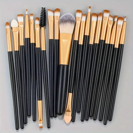8Pcs-20Pcs Makeup Brushes Set Soft Fluffy Eyeshadow Brush Detail Concealer Blush Loose Powder Foundation Highlighter Beauty Tool