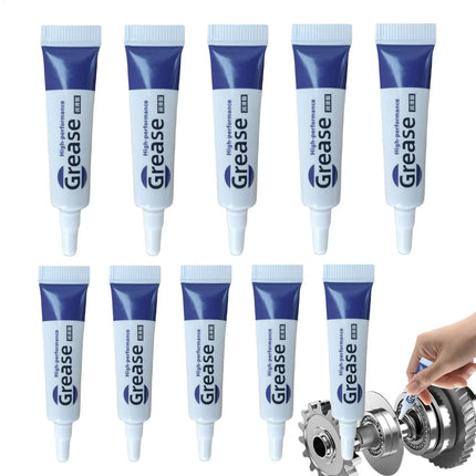 10PCS waterproof sealing Silicone Grease O Ring lubricant high-temperature Silicone Faucet Grease Diving Lube Clear Machine Lube