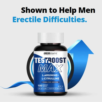 Ultimate Male Enhancing Supplement | Clinically-Backed | 100 tablets for Energy, Stamina & Enlargement | Vegan | Discreet Ship