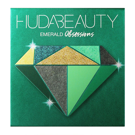 Huda Beauty 9 Color Palette Diamond Amethyst Ruby Red Gold Eye Shadow Pallete Matte Shimmer Eyeshadow Palette Glitter Makeup