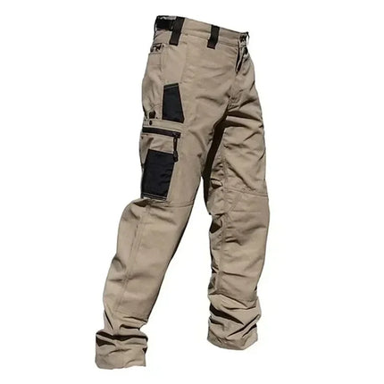 Men's Casual Tactical Pants Multi Pockets Work Trousers Male Outwear Straight Autumn Cargo Pants Spring Wear-resistant Trousers