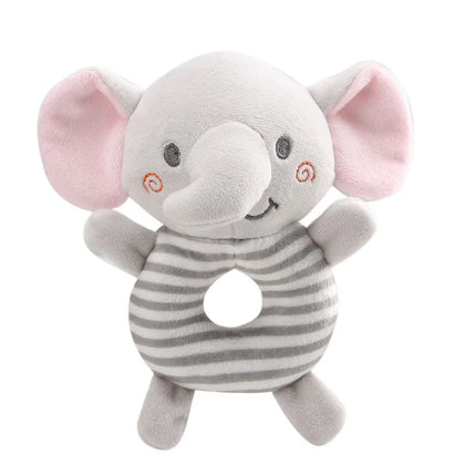 Newborn Baby Plush Stroller Toys Cartoon Animal Rattles Mobiles Hanging Bell Educational Hanging Toy Speelgoed
