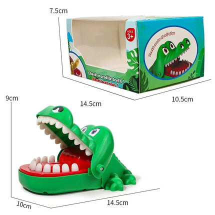 Funny Prank Toy Set Pirate Bucket With Sword Crocodile Bite Finger Game Novelty Tabletop Joke Toys Interactive Party Game For Ki