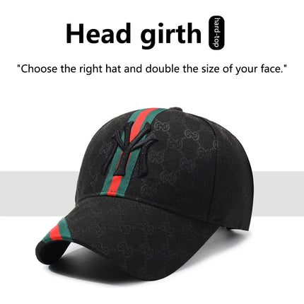 Unisex Letter Embroidery Hip-Hop Hats Outdoor Adjustable Casual Baseball Caps Sunscreen Hat