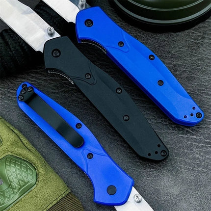 Multi-Functional BM 940 Pocket Folding Knife D2 Steel Blade Nylon Fiber Handle Camping Fishing Everyday Carry Outdoor Tool