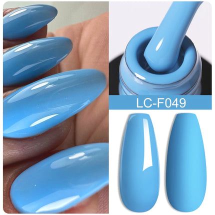 LILYCUTE 7ML Pink Glitter Nail Gel Polish Nude Natural Long Lasting Manicure Soak Off UV LED Nail Art Base Top Coat Gel Varnish