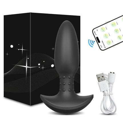 360° Rotation Vibration Anal Plug Butt Plug Sex Toys for Women Men APP Prostate Massager Wiggle  Anal Vibrator Sex Toy for Male