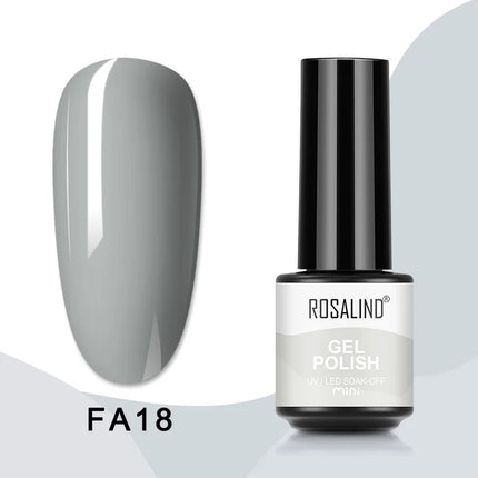 ROSALIND Gel Nail Polish UV Base Top Coat Soff Off Stamping Polish All For Art Manicure Semi Permanant Gel Nail Fast Shipping