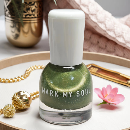 S138 Neon Sky - 10ml No - bake Cat's Eye Nail Polish. It dries quickly and lasts long. With a mysterious and deep main color