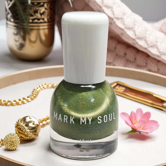 S138 Neon Sky - 10ml No - bake Cat's Eye Nail Polish. It dries quickly and lasts long. With a mysterious and deep main color